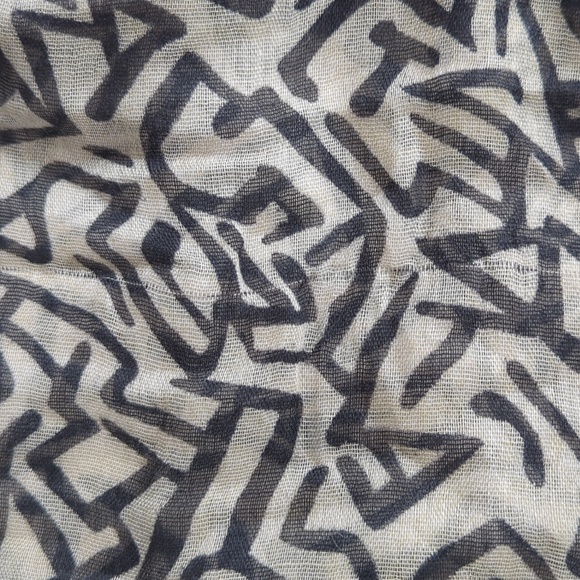 NEW The Perfectly Adjusted Scarf Tassel Pre-Made Ready to Wear Black - Picture 9 of 15